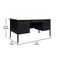 Flash Furniture 30 in D X White Oak, 60 in W X GC-M-BLK-179-WHTOAK-GG - alternate 3